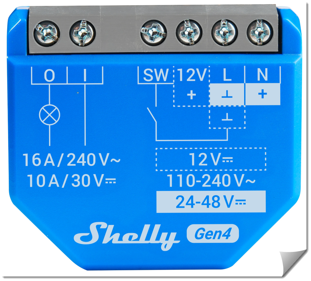 Shelly Relais 1 Gen. 4